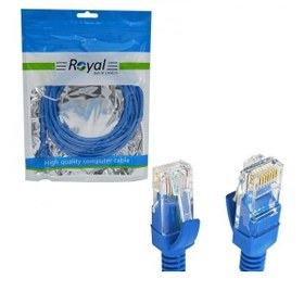 تصویر کابل شبکه CAT5E پچ کرد درجه یک طول 2متر رویال (Royal) 