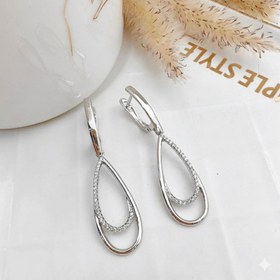 تصویر گوشواره قطره باران 