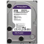 تصویر هارداستوک اینترنال وسترن دیجیتال مدل WD 20PURX ظرفیت 2TB HDD Western Digital Stock 2TB WD 20PURX