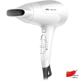 تصویر سشوار خانگی براون مدل HD-380 ا Braun HD-380 Hair Dryer Braun HD-380 Hair Dryer