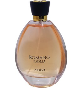 تصویر ادوپرفیوم عطر زنانه آرکوس ROMANO GOLD حجم 100 میل 