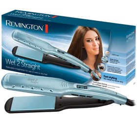 تصویر اتو مو رمینگتون مدل Wet 2 S7600(صفحه پهن) Rimington