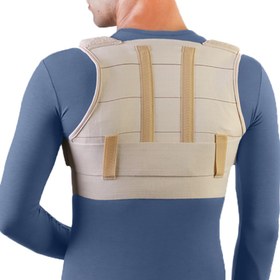 تصویر کتف بند و قوزبند ضد حساسیت با قابلیت تنظیم Posture Aid Brace With Shoulder Pads