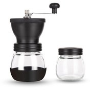 تصویر آسیاب قهوه دستی شیشه ایی یونیک ا coffee grinder coffee grinder