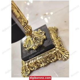 تصویر پاشنه کش برنجی برنزی پرکار 3 تايی Bronze multi-purpose brass heel puller, 3 pieces