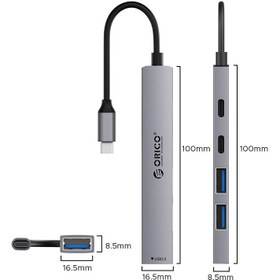 تصویر هاب 5 پورت USB3.0 اوریکو مدل YSB4-U2 