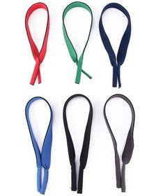 تصویر بند عینک نئوپرن ۶ تکه برند hawawa 6 pcs Neoprene Eyeglasses Holder Strap, Non-slip Sports Sunglasses String Retainer, Eye Glasses Retainer Cord Chains Lanyards fo