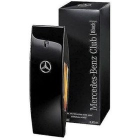 تصویر ادوپرفیوم مردانه Mercedes-Benz مدل Club Black حجم ۱۰۰ میلی لیتر 