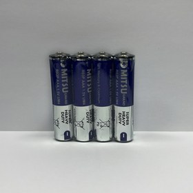 تصویر باتری نیم قلمی میتسو گرند MITSO GRAND AAA Batteries 