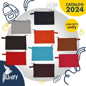 تصویر پوشه زیپی چرمی A4 کوکیا کد 4013 