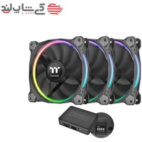 تصویر مجموعه سه عددی فن ترمالتیک مدل Riing 14 RGB - TT Premium Edition 