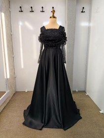 تصویر پیراهن مجلسی زنانه مدل روژان 