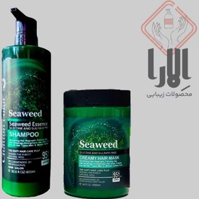 تصویر شامپو و ماسک جلبک دریایی Seaweed