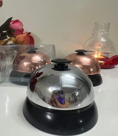 تصویر زنگ پیشخوان - مسی 