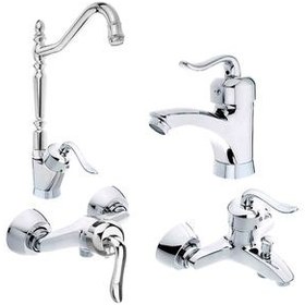 تصویر ست شیرآلات فراست پویا مدل بامبو 