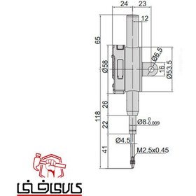 تصویر ساعت اندیکاتور دیجیتال 251-2112 اینسایز digital-indicators-251-2112-insize