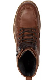 تصویر بوت مردانه تامی هیلفیگر اورجینال قهوه ای Tommy Hilfiger FM0FM05194GVI 