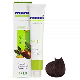 تصویر رنگ مو مارال شماره ۴/۱ قهوه‌ای دودی متوسط حجم ۱۰۰ میلی لیتر 