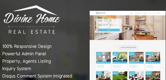 خرید و قیمت دانلود اسکریپت پورتال املاک Divine Home | ترب