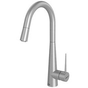 تصویر شیر آشپزخانه شاوری شودر مدل ایتن رنگ کروم مات 