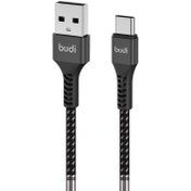 تصویر کابل تبدیل USB به microUSB بودی مدل M8j210 طول 1 متر 
