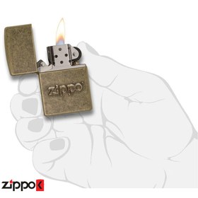 تصویر فندک زیپو اصل Zippo Antique Stamp کد 28994 Zippo Antique Stamp 28994