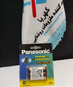 تصویر باطری تلفن بی سیم پاناسونیک مدل :P107 Phone battery