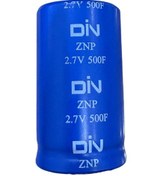 تصویر 500F 2.7V super capacitor 