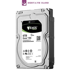 تصویر هارد اینترنال 6 ترابایت سیگیت مدل اگزوز 6TB 