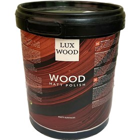 تصویر رنگ آماده چوب قهوه ای لوکس وود کد L224 وزن 1 کیلو گرم 