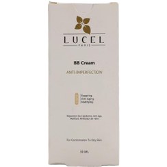 تصویر ب ب کرم 1 ضد جوش و مات کننده مناسب پوست روشن لوسل 30 میل Lucell BB cream 1, anti-acne and matting, suitable for light skin, 30 ml