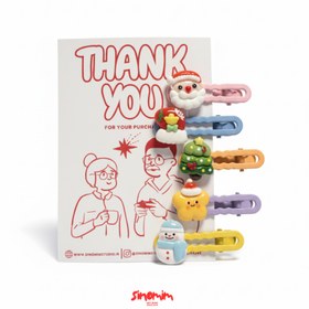 تصویر گیره مو کریسمسی 