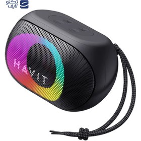 تصویر اسپیکر بلوتوثی هَویت مدل SK885BT Havit SK885BT Colorful RGB Light Wireless Waterproof Speaker