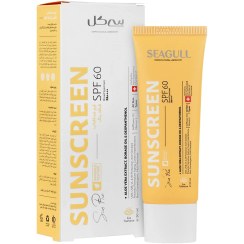 تصویر کرم ضد آفتاب سی گل سان پرو  SPF60 بی رنگ 50 میل Seagull Sunscreen Sun pro SPF60 cream 50ml