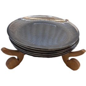 تصویر بشقاب میوه خوری مدل سولو مجموعه ۶ عددی 