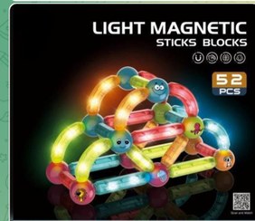 تصویر مگنت میله ای چراغدار 