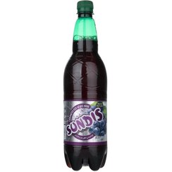 تصویر نوشیدنی انگور قرمز گازدار ساندیس – 1 لیتر Sundis Carbonated Red Grape Drink 1 L