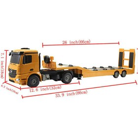 تصویر ماشین کنترلی دبل ای مدل E562-003 تریلر یدک کش مرسدس بنز 