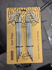 تصویر میخ چادر لایف کمپ کد 45850 45850 Life Camp Tent Peg