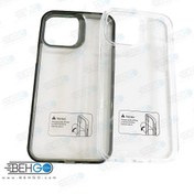 تصویر قاب گوشی آیفون 13 پرو مکس کاور پشت شفاف دور رنگی مدل Apple iPhone 13 Pro Max Transparent back cover Apple iPhone 13 Pro Max