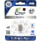 تصویر فلش مموری ویکومن مدل VC 276 ظرفیت 64 گیگابایت Vicco VC276 Flash Memory -64GB