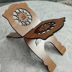 تصویر رحل قرآن چوبی کد2 (پس کرایه) 