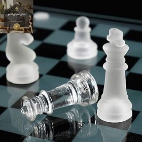 تصویر قالب یخ طرح شطرنج 