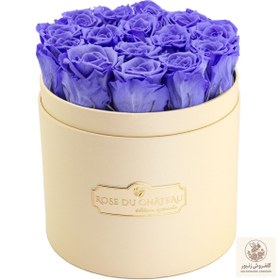 تصویر Lavender Eternal Roses in Peach Box | کد: ZNB-1J9D 