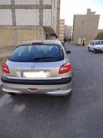 تصویر پژو 206 مدل 1384 ا Peugeot 206 2 Peugeot 206 2