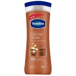 تصویر لوسیون بدن وازلین مدل کوکوآ گلو {VASELINE} 400 ml 