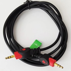 تصویر کابل صدا AUX طول 1.5 متر پی نت (P-net) 