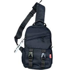 تصویر کیف کراس بادی دو قفل شش جیب 