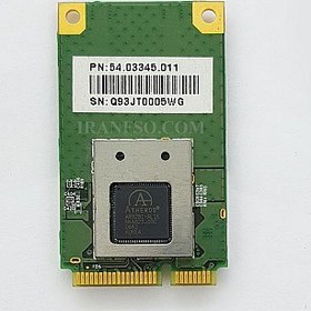 تصویر برد وای فای لپ تاپ WLAN Atheros Mini PCI QEM303W Express مستطیلی 