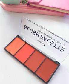 تصویر پالت رژگونه پاییزی 